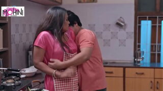 Bangladeshi beautiful milf stepmom get fucks by lover in kitchen