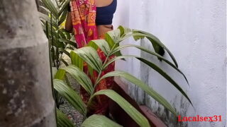 Indian Bihari Woman With Doggy Style Fucking Hard in Outdoor