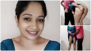 Indian Desi Big Ass Girl Standing Style Fucked Pussy By Boyfriend